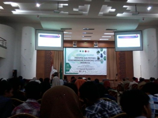 Seminar tentang prospek pohon gaharu di Unand (Selasa, 14/10/2014)