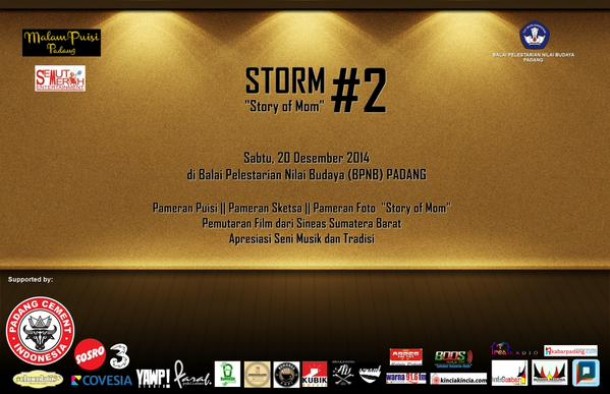 “Storm #2 (Story of Mom)†Dihelat di BPNP Balimbiang-Padang