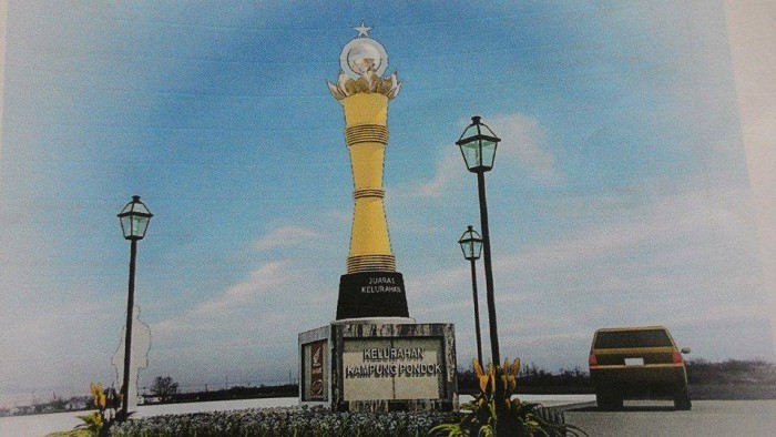 Monumen Kelurahan Terbaik Nasional Kampung Pondok
