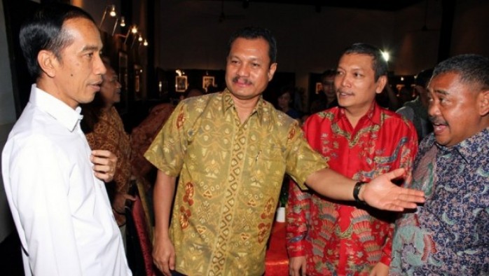 Presiden Jokowi pada satu kesempatan bertemu dengan para Pemimpin Redaksi media massa