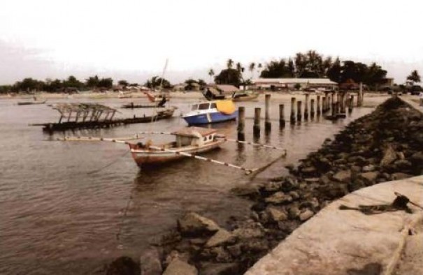 Situs pelabuhan Tiku