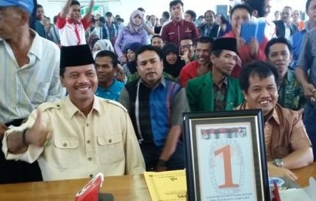 Pasangan Irfendi Arbi dan Ferizal Ridwan