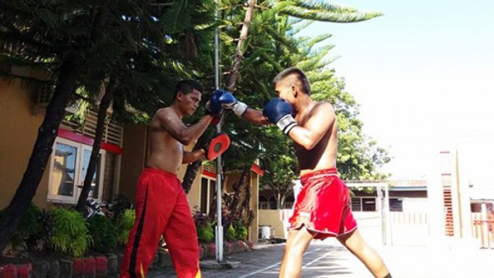 Afrizal Tamboresi akan tantang Takuma Inoue. Ini proses latihan intensif