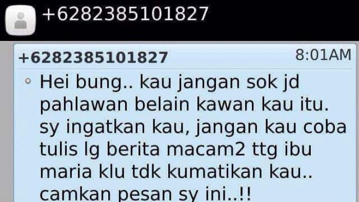 Acaman pada Jurnalis Padang Panjang, LBH Pers Padang Ini Teror