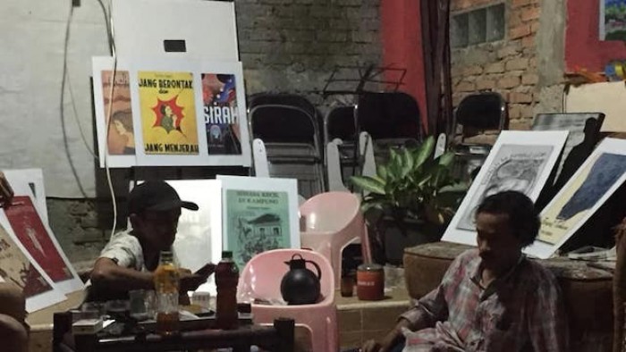 Persiapan pameran “Khazanah Pengetahuan Minangkabau dalam Manuskrip dan Karya Intelektual