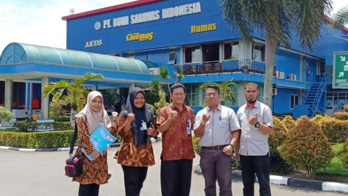 Kabid Penanaman Modal Jon Eka Putra memimpin Tim Papa Joss ke PT. BSI di Kasang, Batang Anai, Kamis (25/10)