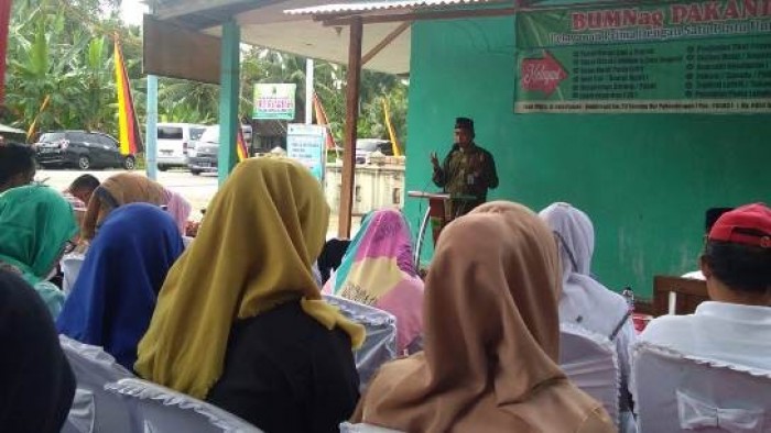Badan Usaha Milik (BUM) Nagari Pakandangan Emas, Nagari Pakandang Kecamatan Enam Lingkung, Kabupaten Padang Pariaman didatangi Tim Penilai BUM Nagari/Desa tingkat Provinsi Sumatera Barat, Rabu (31/10/2018).