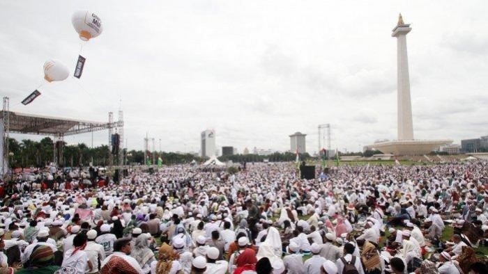Massa Asi Damai Reuni-212