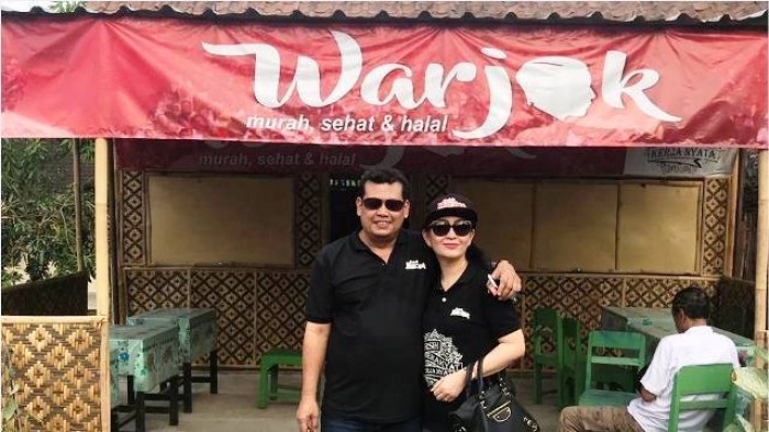 Foto 1 - Maryono dan istri,  Katherine. (Dok. Pokja Warjok Official)