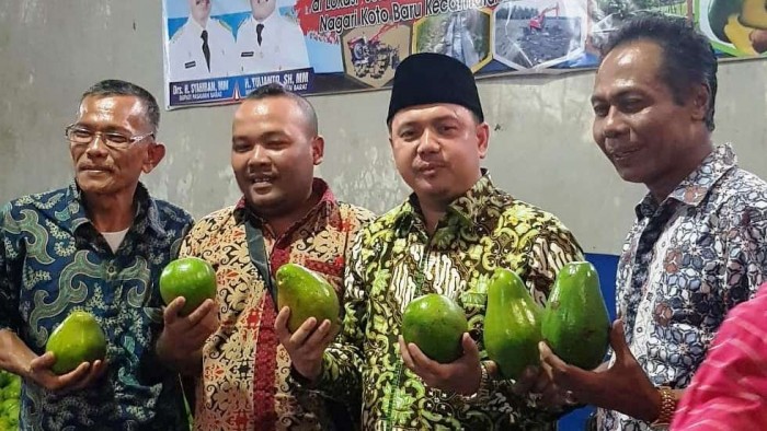 Staf Khusus Kementerian Desa Pembangunan Daerah Tertinggal dan Transmigrasi (Kemendes PDTT) H. Febby Datuk Bangso Nan Putiah dan rombongan beberapa waktu lalu