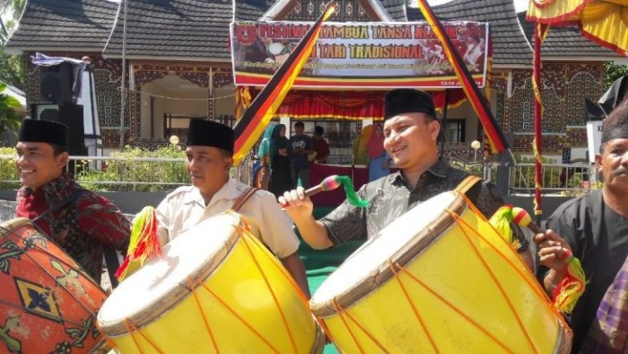 Anak Nagari Sungai Batang Kecamatan Tanjung Raya, Agam, baralek gadang, Sabtu (13/7/2019) sampai Minggu (14/7/2019).