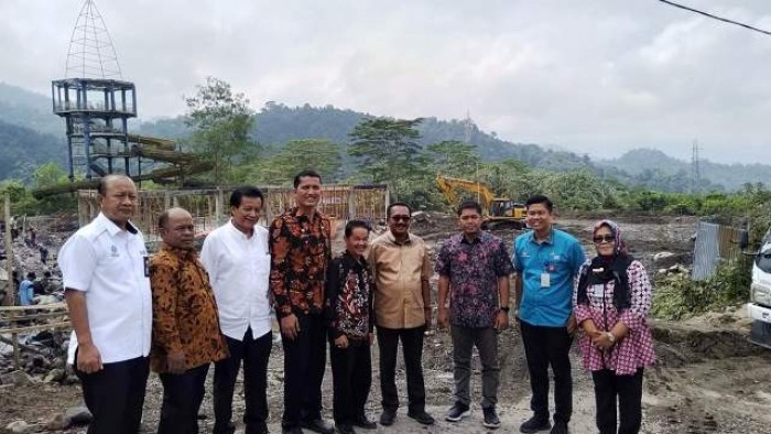 Kepala Badan Pengembangan Sumber Daya Manusia Industri (BPSDMI) Kementerian Perindustrian (Kemenperin), Eko S.A. Cahyanto, berkunjung ke Kabupaten Padang Pariaman, Kamis (5/9/2019).