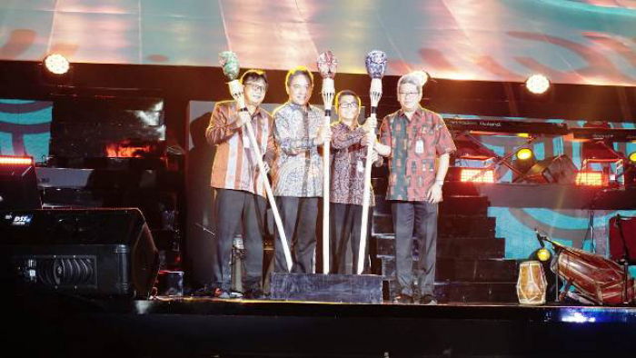 Kementerian Pendidikan dan Kebudayaan, Kementerian Pembangunan Nasional/BAPPENAS dan Badan Pusat Statistik resmi meluncurkan Indeks Pembangunan Kebudayaan (IPK), Istana Gelola Bung Karno, Jakarta, Kamis 10 Oktober 2019.
