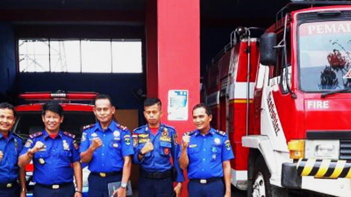 Tim Pemadam Kebakaran (Damkar) Pemprov Sumatera Barat puji Satuan Pemadam Kebakaran (Damkar) Kabupaten Agam