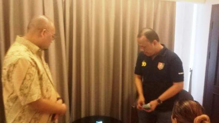 Andre Rosiade, anggota DPR saat penggerebekan NN di sebuah hotel berbintang di Kota Padang