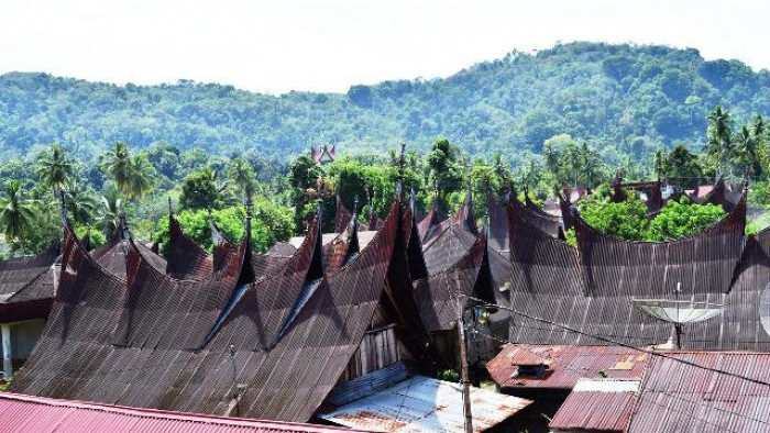 Puncak Rumah Gadang di Solok Selatan Foto Liputan6.com 