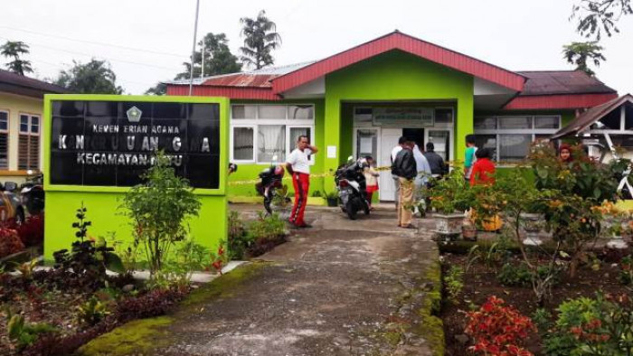 Kantor Urusan Agama (KUA) Kecamatan Matur, Kabupaten Agam, dibobol maling