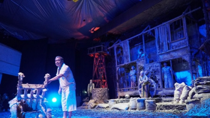 Pementasan teater “Catatan Si Padang” berdasarkan teks dramatik yang ditulis Muhammad Ibrahim Ilyas yang disutradarai Mahatma Muhammad produksi manajemen Komunitas Seni Nan Tumpah--foto dok KSNT