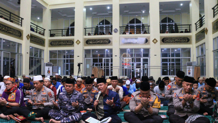 doa bersama polda sumbar