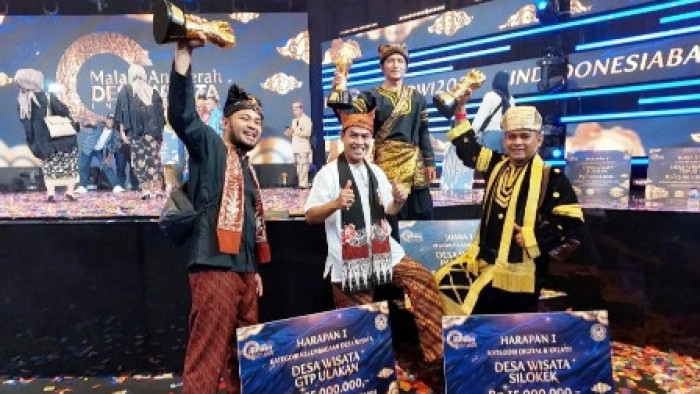 Nagari Silokek Raih Penghargaan Anugerah Desa Wisata Indonesia 2022