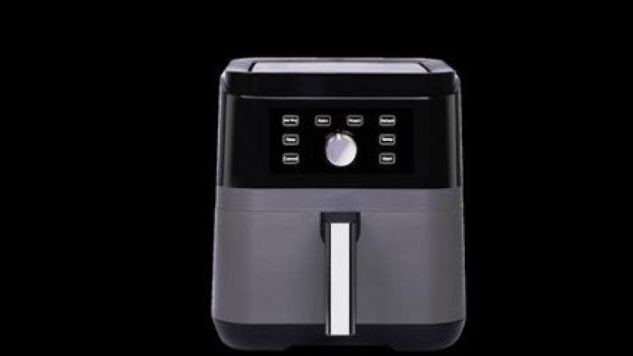 Sharp Air Fryer tipe KF-DP52BK tampak depan