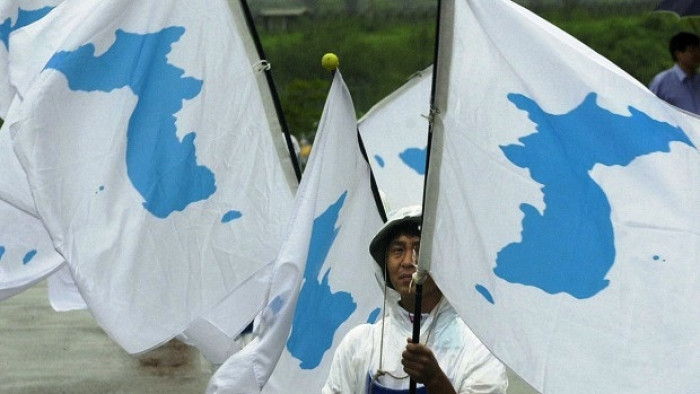 Bendera Korea Bersatu 