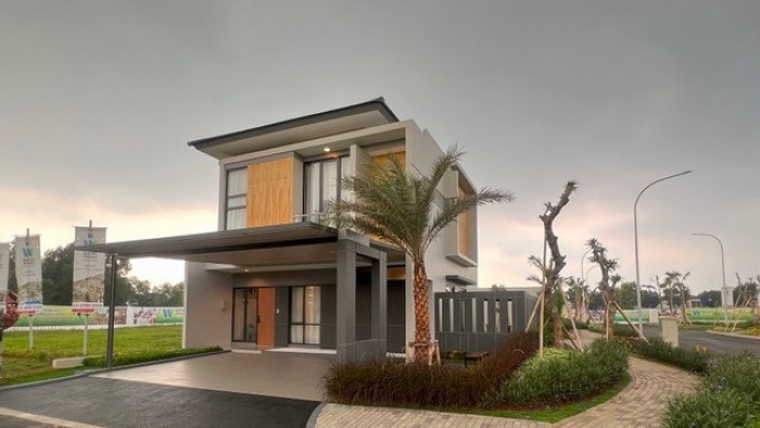 Salah satu rumah di Grand Wisata