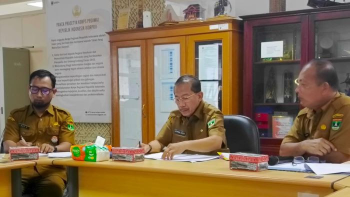 Konferensi pers pelaksanaan Pekan Kebudayaan Daerah Sumatera Barat 2024 di Kantor Dinas Kebudayaan Sumbar 