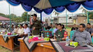 Futsal Ophir Cup 1 Dimulai, Wabup Lakukan Tendangan Bola Pertama 