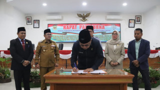 DPRD Tanah Datar Usulkan Pengesahan Bupati dan Wakil Bupati Terpilih