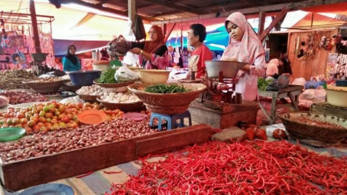 PEDAGANG CABAI DI PASAR PADANG B