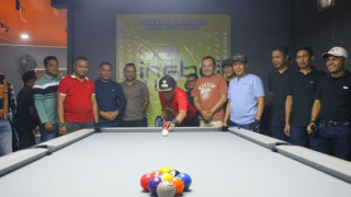 Wakil Wali Kota Payakumbuh Membuka Pra-Porwarprov Biliar 