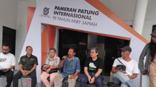 Malam Ini Pembukaan Pameran Patung Internasional 95 Tahun Maestro Arby Samah