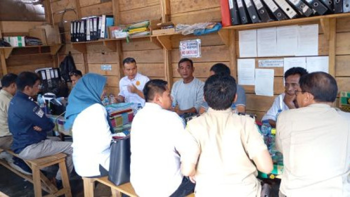 Foto situasi lapangan di lokasi PT Gamindra Mitra Kusuma, Air Bangis, Pasaman Barat