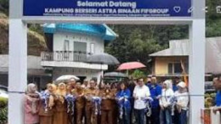 Agam Kini Miliki KBA Raflesia, Kampung Binaan Astra Pertama di Sumatera