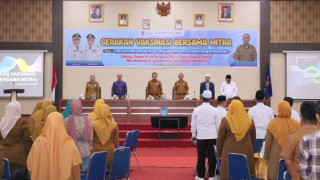 Gerakan Vaksinasi Bersama Mitra, Payakumbuh Satukan Langkah Lindungi Anak