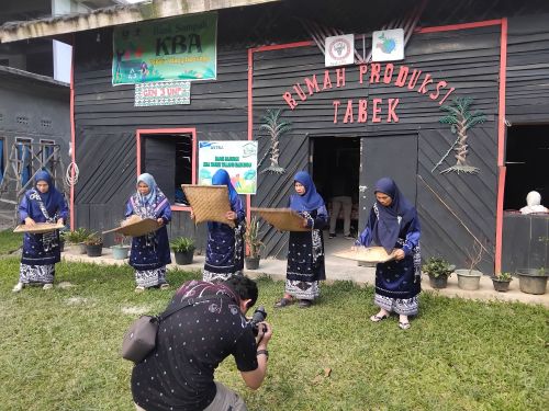 Runah Produksi Jorong Tabek, Nagari Talang Babungo, Kabupaten Solok. foto ssc