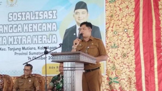 Ade Rizki Pratama Sosialisasikan Bangga Kencana di Agam