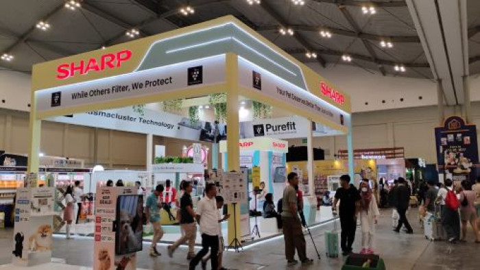 Suasana Booth Sharp International Pet Expo 2025