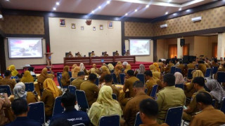 Wali Kota Payakumbuh Memimpin Rapat Koordinasi 
