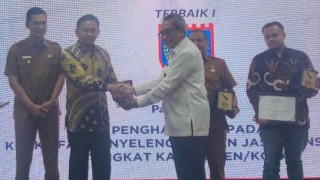 PUPR Kota Payakumbuh Mendapat Penghargaan Terbaik I