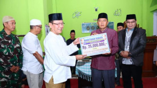 Wali Kota Payakumbuh Memimpin Tim I Safari Ramadhan 
