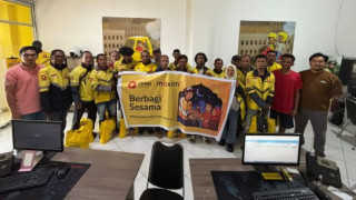 Maxim Sumatera Barat Salurkan Bantuan Sembako Ramadan bagi Mitra Pengemudi di Tiga Kota