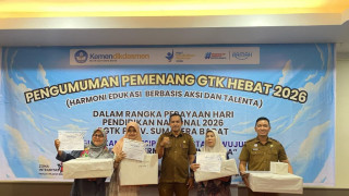 Bayu Wandira Juara I Guru Inovatif 