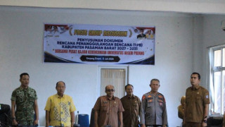 Libatkan Seluruh Pemangku Kepentingan, Pemkab Pasbar Susun RPB 2027–2031 untuk Perkuat Mitigasi Bencana