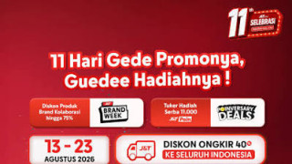 Rayakan 11 Tahun, J&T Express Gandeng Tahilalats Hadirkan Aktivasi dan Diskon Ongkir 40 Persen