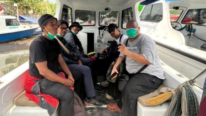 Lima jurnalis hilang kontak di Selat Sunda saat meliput Gunung Anak Krakatau, Selasa 8 September 2026.-Ist-