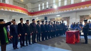 Bupati Pasbar Yulianto Lantik 15 Pejabat Eselon II