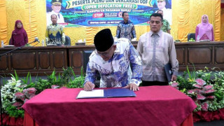 Pasbar Deklarasikan 100 Persen ODF, Pemkab  Perkuat Komitmen Perilaku Hidup Bersih
