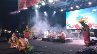Turuk Lagai dari Maileppet Bawa Pesan Sakral Anak Muda Mentawai di Saraso Fest 2026

